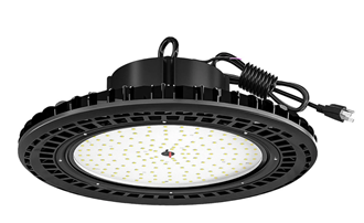 AntLux UFO LED High Bay, 150W, 5000K, 21600LM, 120/277, Black Finish